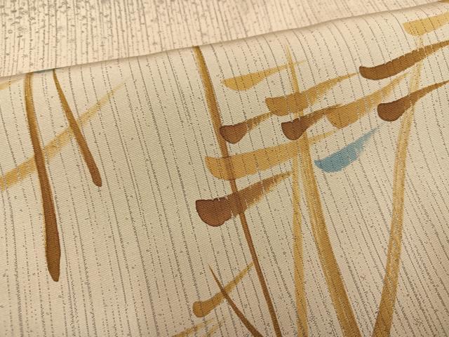 平和屋着物●訪問着　お召地　樹林文　正絹　逸品　AABG4152ph - Image 6