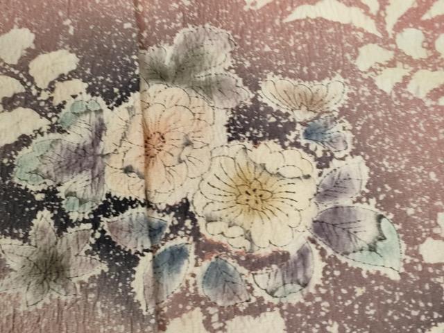 平和屋着物●訪問着　辻が花　絞り　暈し染め　正絹　逸品　CABC6676yc - Image 3