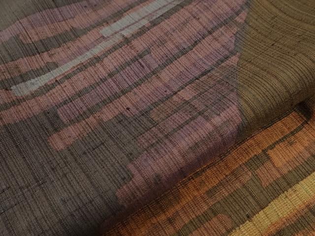 平和屋着物●訪問着　紬地　ろうけつ染め　吉祥文　正絹　逸品　CABC6720yc - Image 7