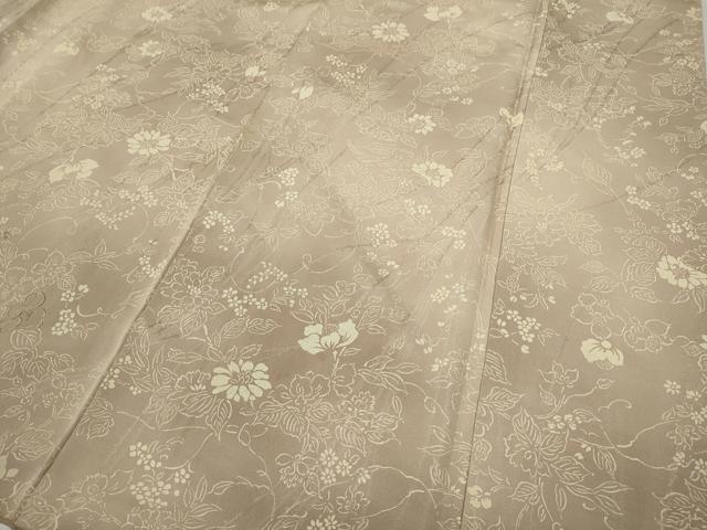 平和屋着物●訪問着　刺繍　草花尽くし　正絹　逸品　CABD0192ut - Image 5