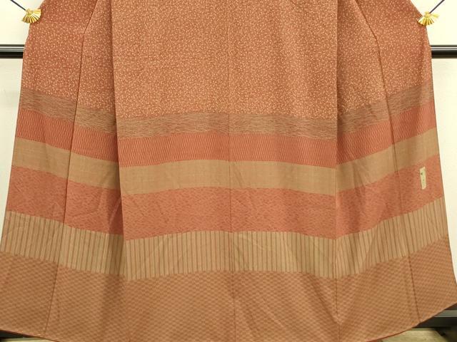 平和屋着物■山下晴三 京友禅競技大会受賞　訪問着　横段抽象文　正絹　逸品　DABB7034op - Image 3