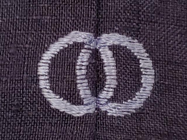 平和屋着物■上質な紬　深紫色　正絹　逸品　DABC4948cd - Image 5