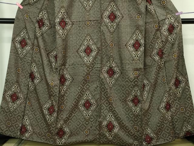 平和屋着物●希少　本場大島紬　龍郷絣　逸品　DZAB4392kh6 - Image 5