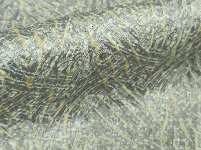 平和屋着物●極上　名門　藤娘きぬたや・総絞り　杢目絞り　小紋　鈴乃屋扱い　逸品　DZAB4399kh6 - Image 8