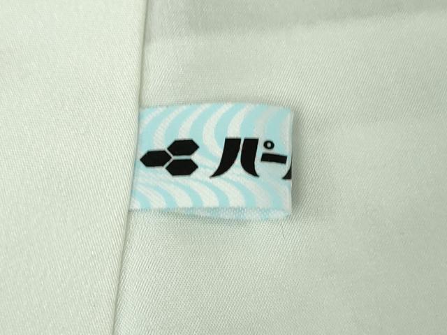 平和屋着物●極上　小紋　千尋庵　草花シルエット　黒地　銀糸　伊と幸　反端付き　逸品　未使用　DZAB4437kh6 - Image 8